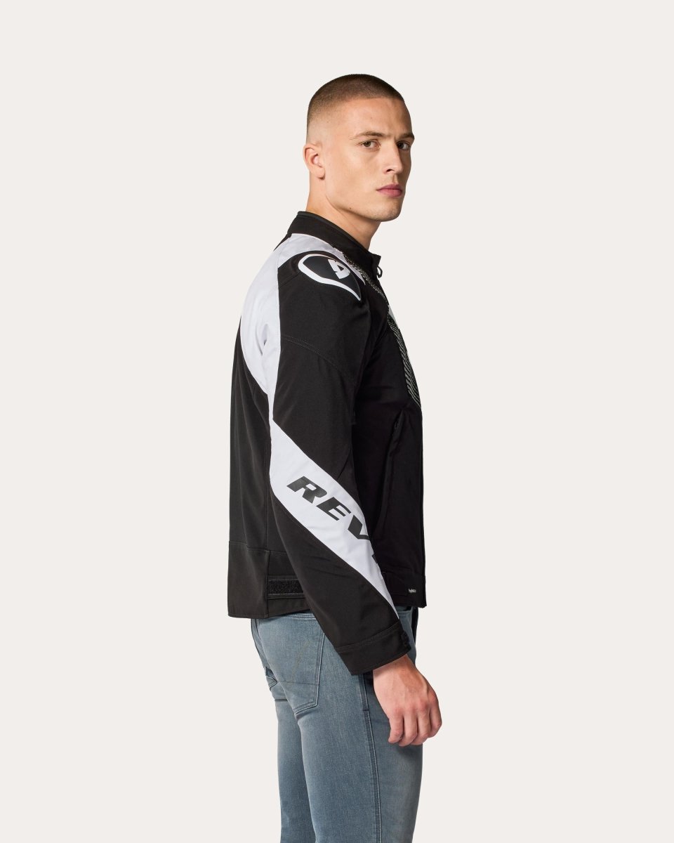 Jacket Hyperspeed 3 H2O | Black-White - Vox Leather