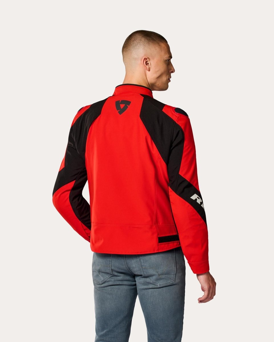 Jacket Hyperspeed 3 H2O | Red-Black - Vox Leather