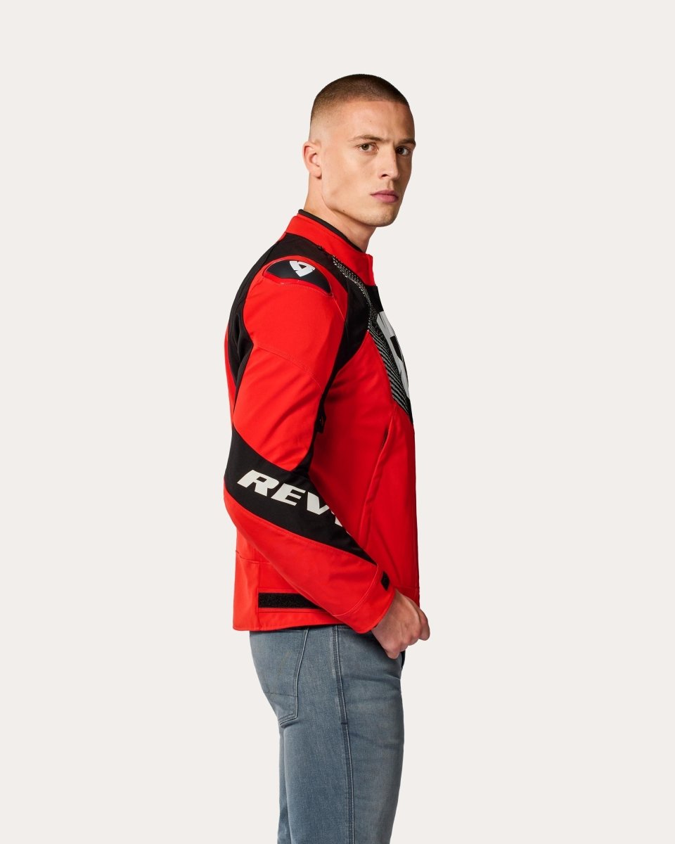 Jacket Hyperspeed 3 H2O | Red-Black - Vox Leather