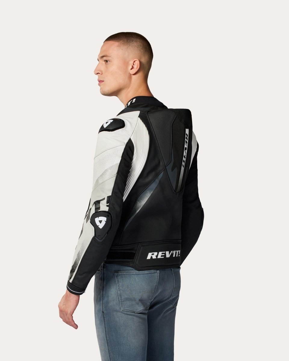 Jacket Hyperspeed 3 Pro | Black-White - Vox Leather