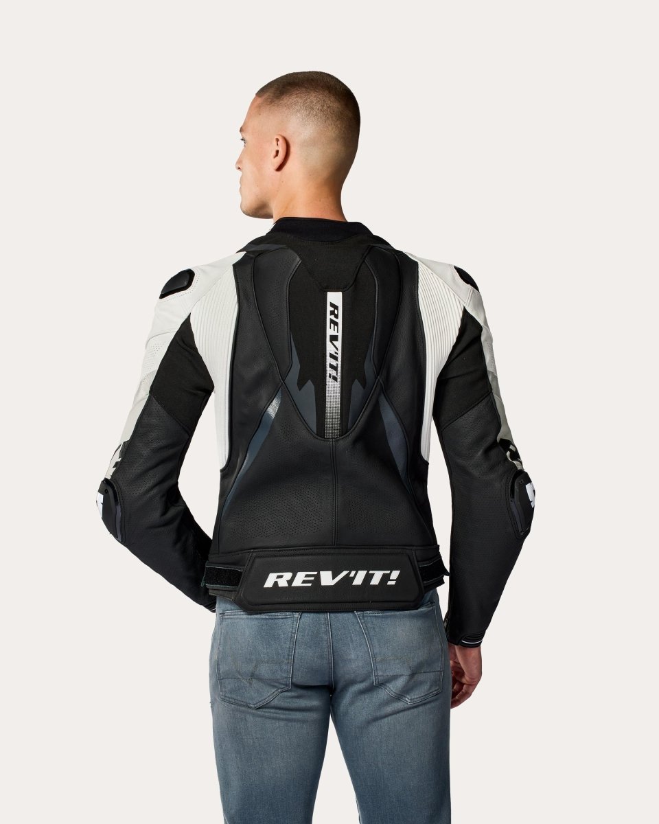 Jacket Hyperspeed 3 Pro | Black-White - Vox Leather