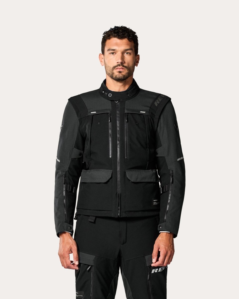 Jacket Offtrack 3 H2O | Black - Vox Leather