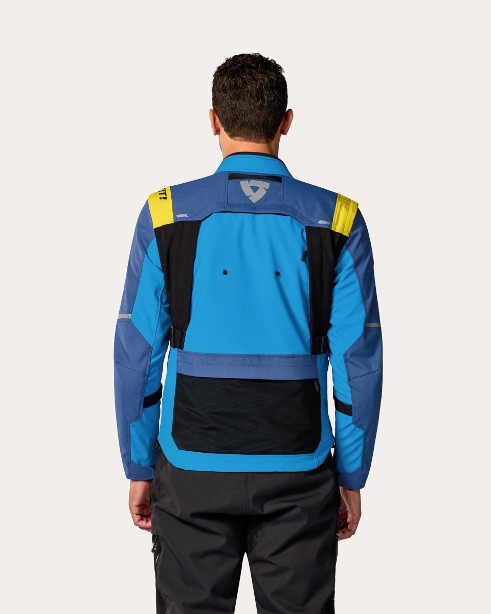 Jacket Offtrack 3 H2O | Blue-Blue - Vox Leather