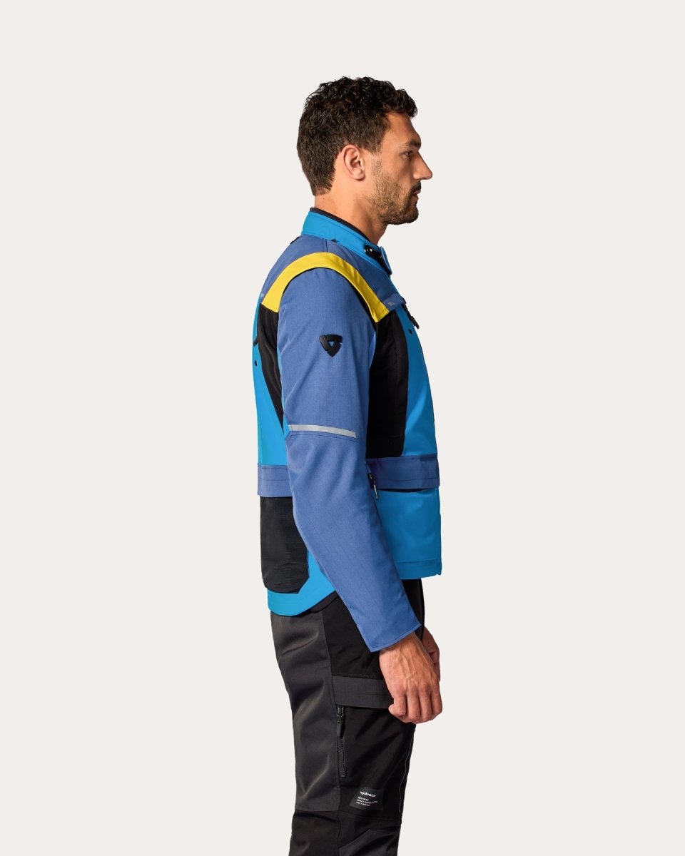 Jacket Offtrack 3 H2O | Blue-Blue - Vox Leather