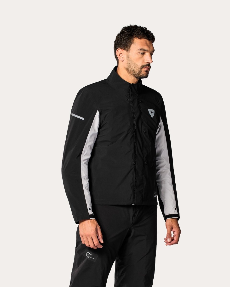 Jacket Offtrack 3 H2O | Blue-Silver - Vox Leather