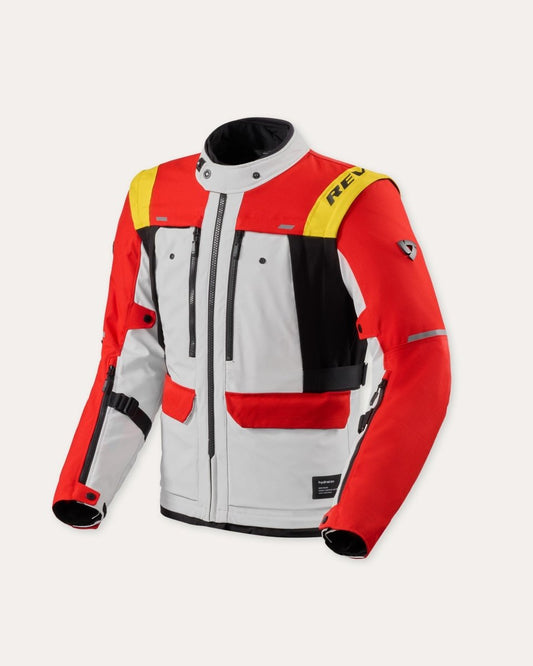 Jacket Offtrack 3 H2O | Red-White - Vox Leather