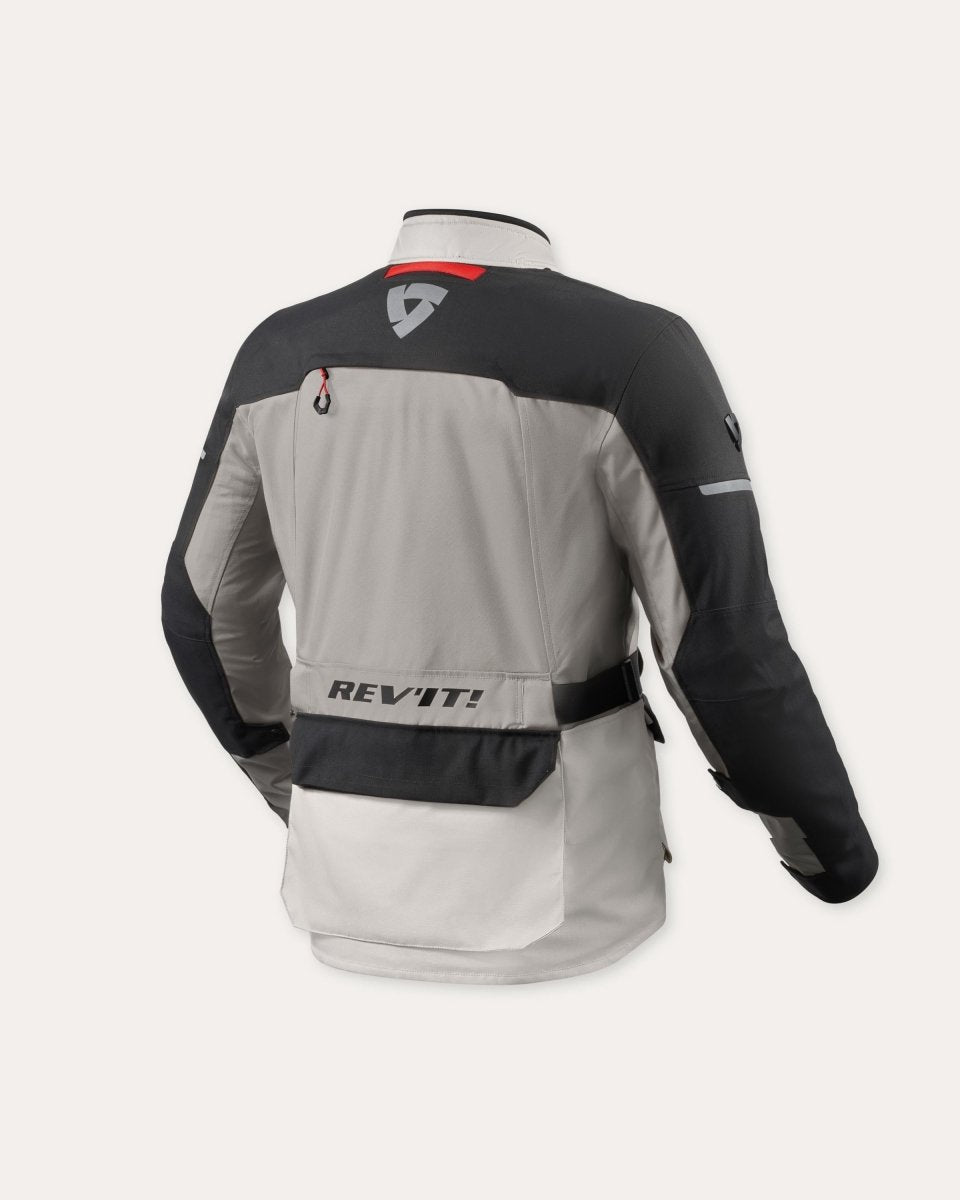 Jacket Outback 5 H2O | Silver-Black - Vox Leather