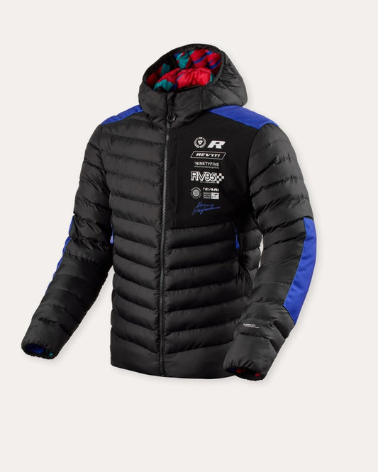 Jacket Payload | Black-Blue - Vox Leather