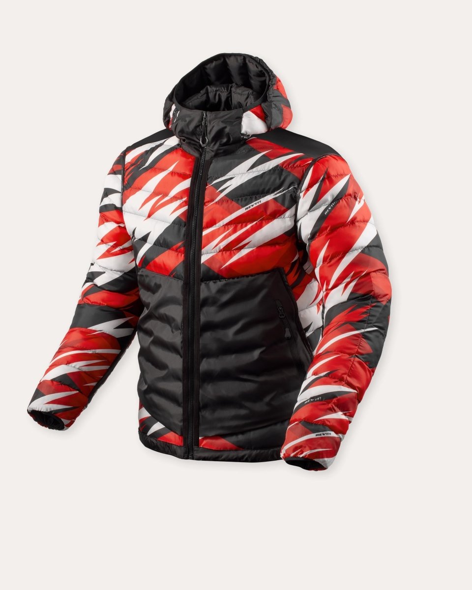 Jacket Payload | Black-Red - Vox Leather