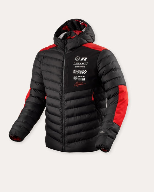 Jacket Payload | Black-Red - Vox Leather
