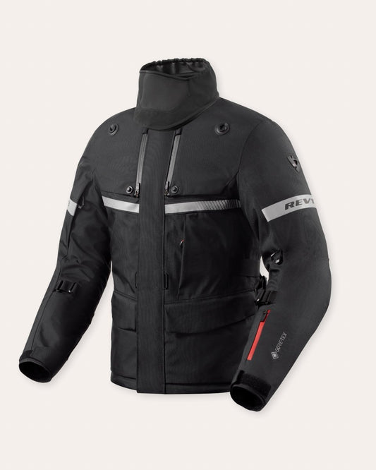 Jacket Poseidon 3 GTX | Black - Vox Leather