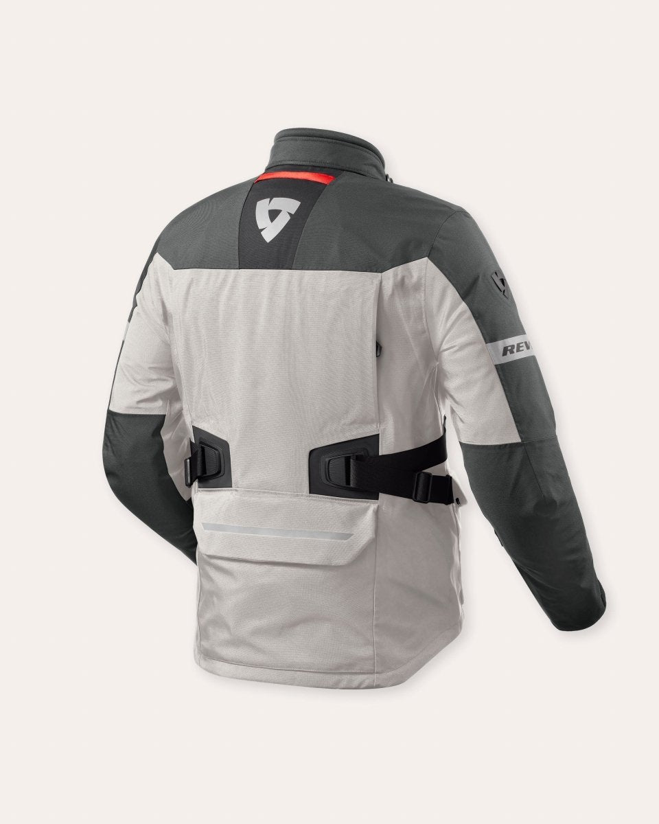 Jacket Poseidon 3 GTX | Silver-Anthracite - Vox Leather