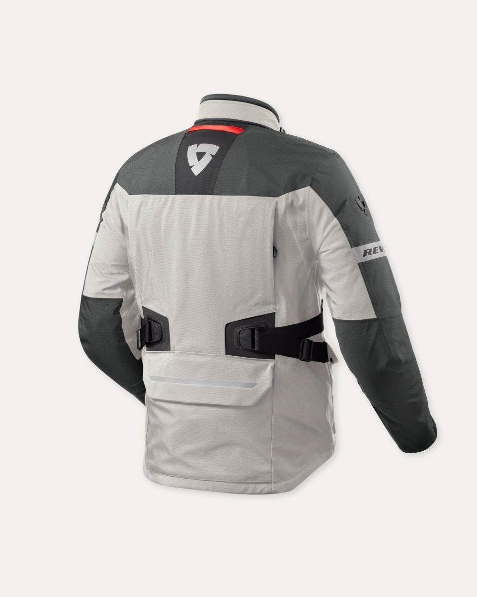 Jacket Poseidon 3 GTX | Silver-Anthracite - Vox Leather
