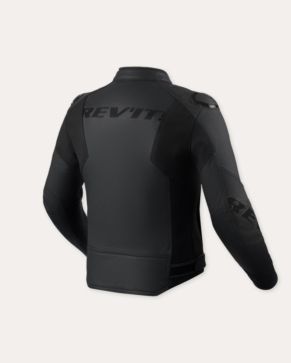 Jacket Quadratic | Black - Vox Leather