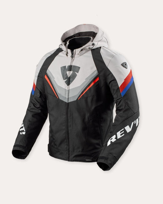 Jacket Quantum 3 H2O | Black-Light Grey - Vox Leather