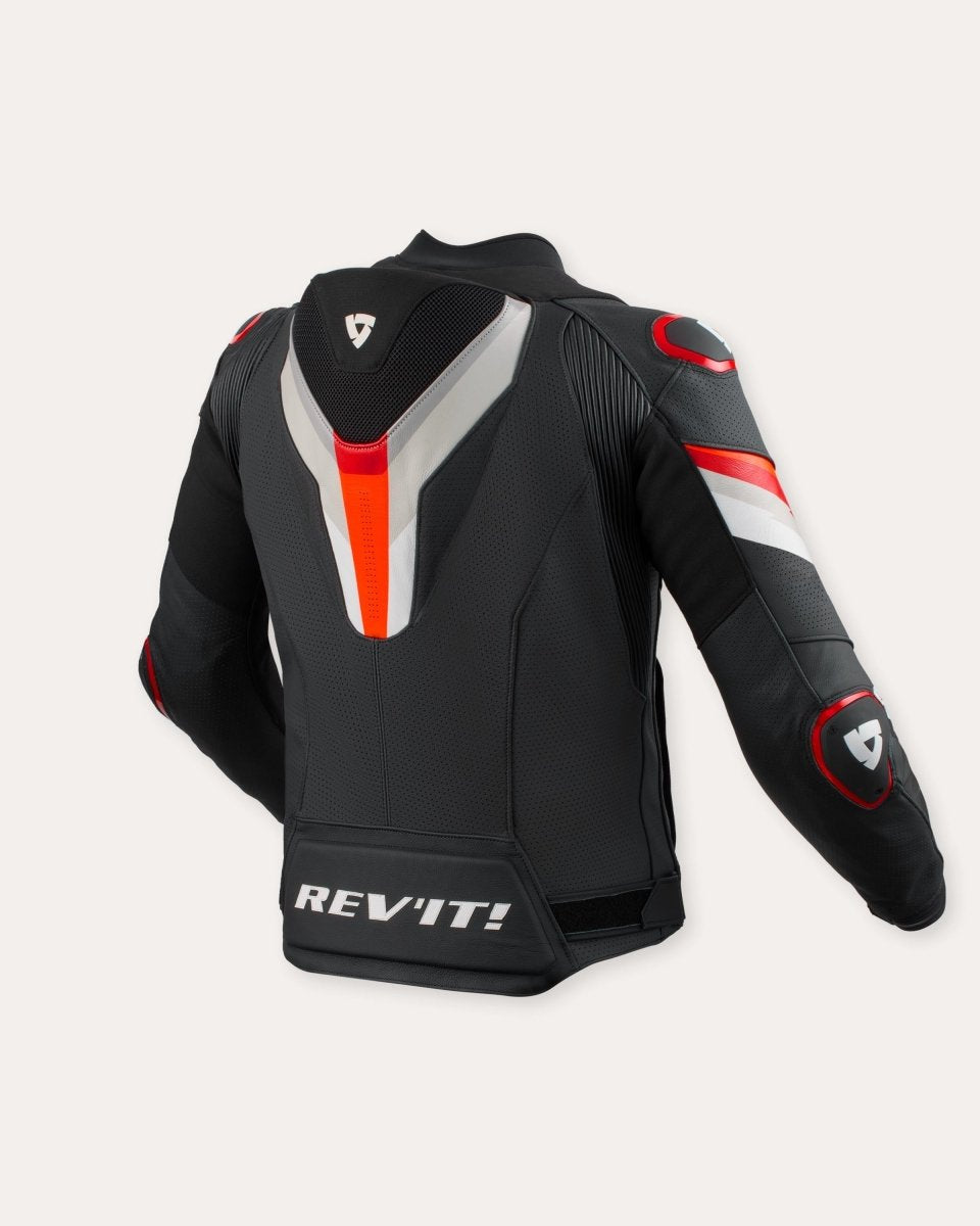 Jacket Quantum 3 Pro | Black-Red - Vox Leather