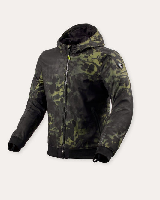 Jacket Saros WB | Black-Dark Green - Vox Leather