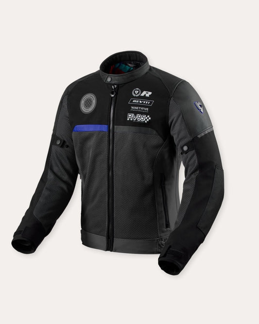 Jacket Swiftblade | Black-Blue - Vox Leather