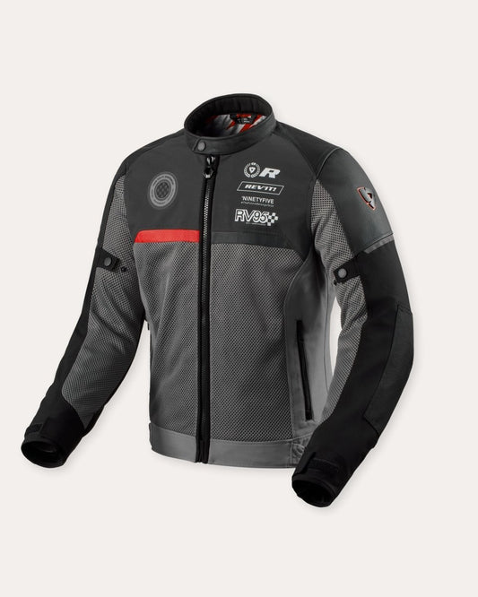 Jacket Swiftblade | Black-Red - Vox Leather