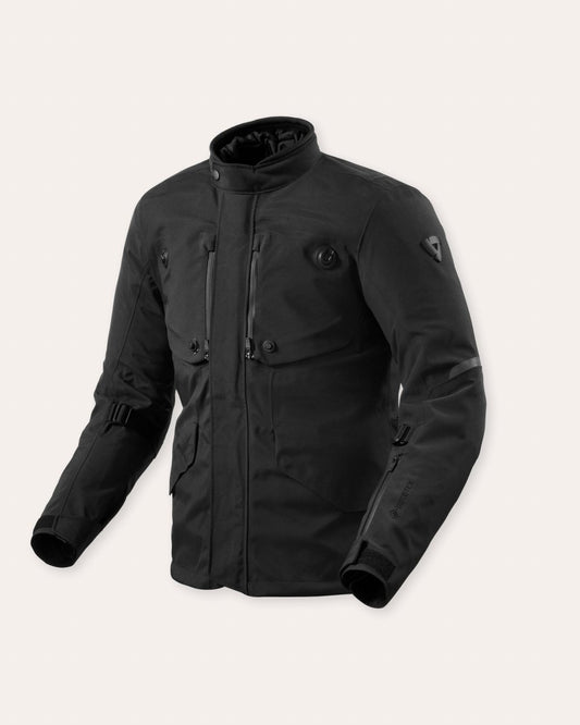 Jacket Trench 2 GTX | Black - Vox Leather