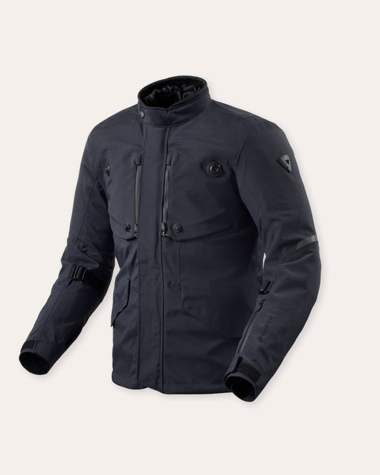 Jacket Trench 2 GTX | Dark Blue - Vox Leather