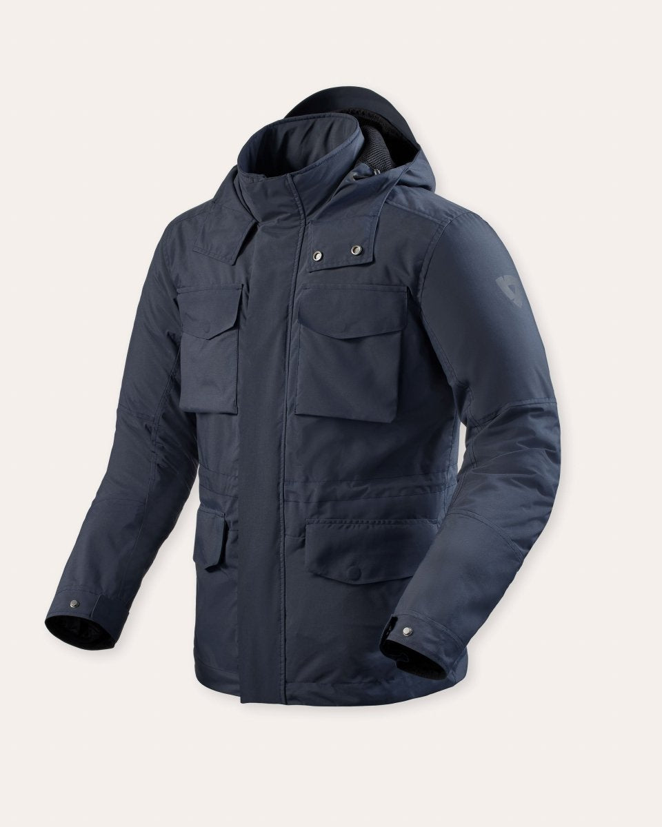 Jacket Triomphe 2 H2O | Dark Navy - Vox Leather