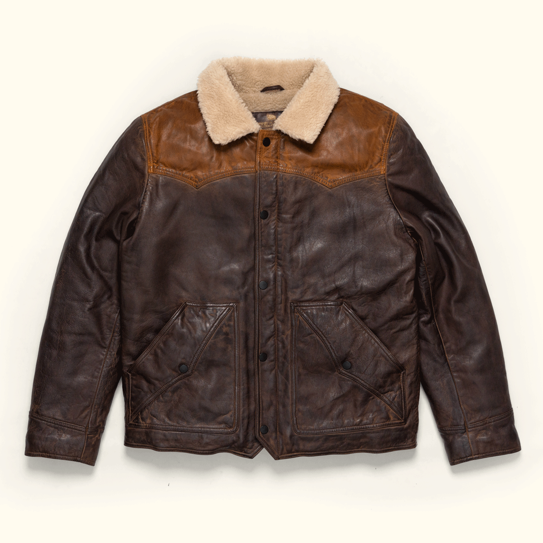 Jackson Leather Sherpa Jacket - Rare Leather