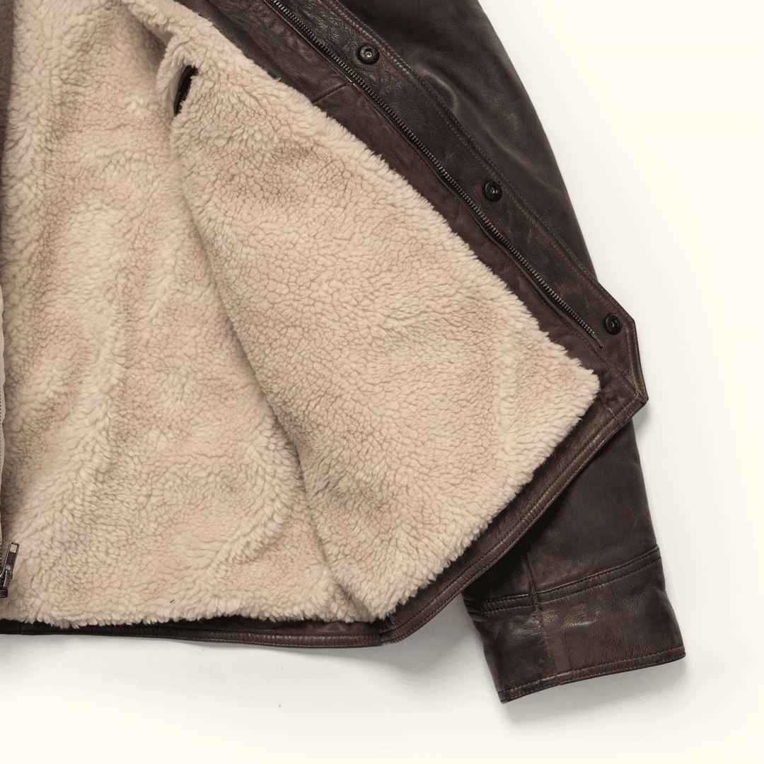 Jackson Leather Sherpa Jacket - Vox Leather