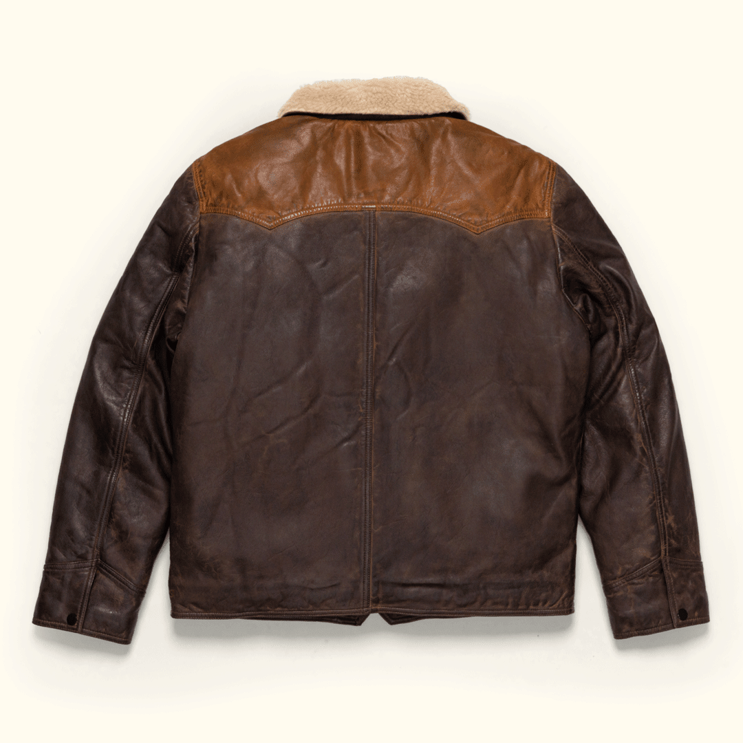 Jackson Leather Sherpa Jacket - Vox Leather
