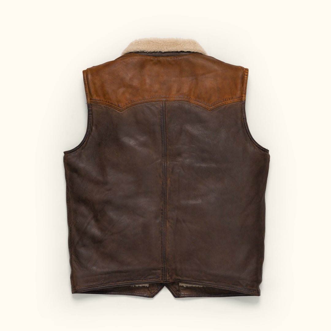 Jackson Leather Sherpa Vest - Vox Leather