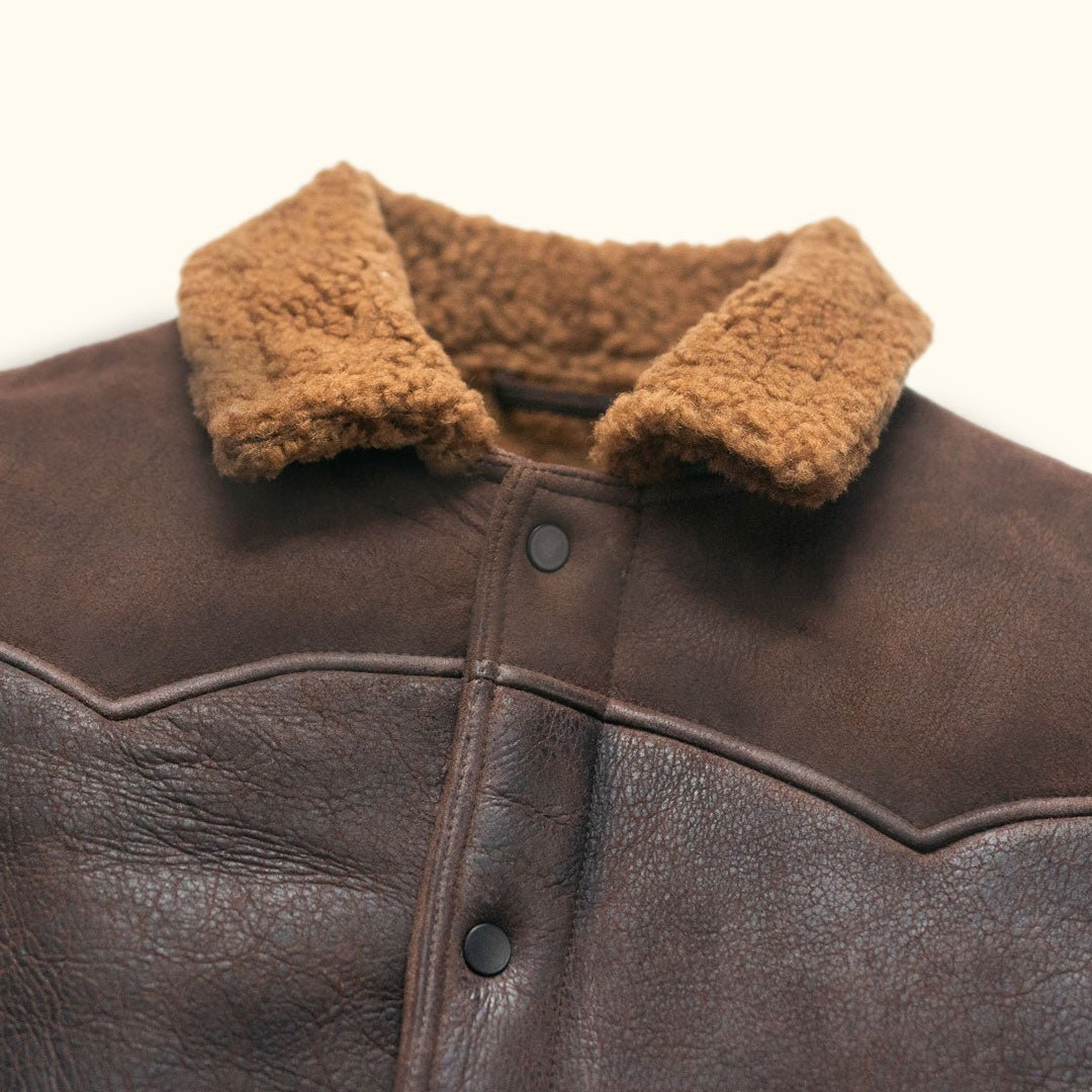 Jackson Shearling Leather Jacket - Vox Leather