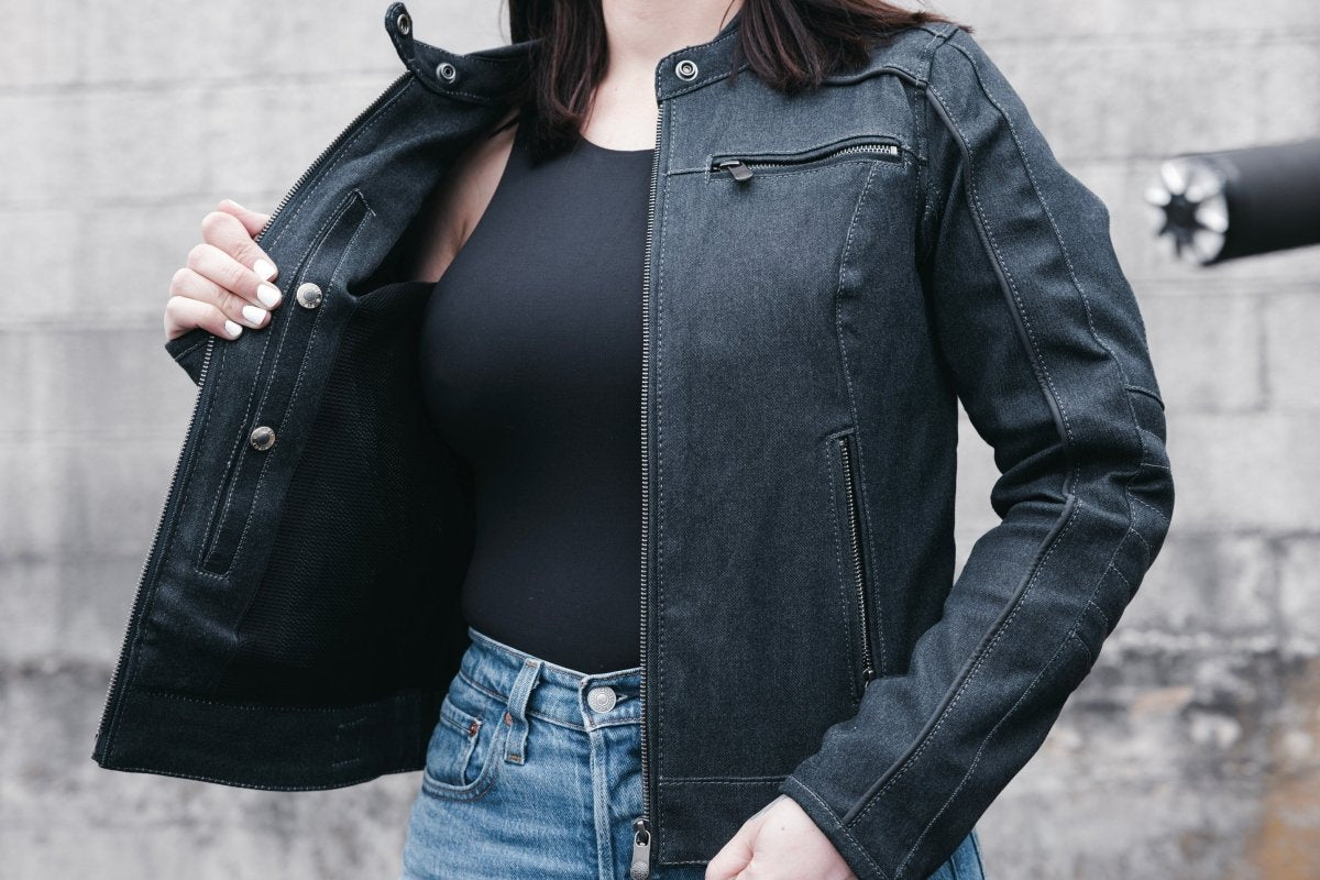 Jada - Women's Thunder Denim Jacket - Rare Leather