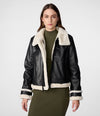 Jodi Leather Shearling Jacket - Rare Leather