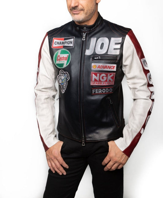Joe Dunlop Tribute Leather Jacket - Vox Leather