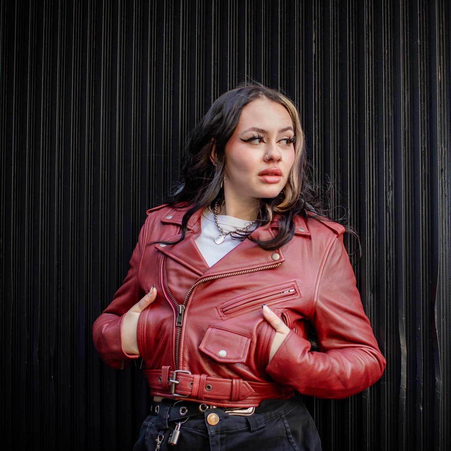 Katy - Women's Leather Jacket - BHBR - Rare Leather