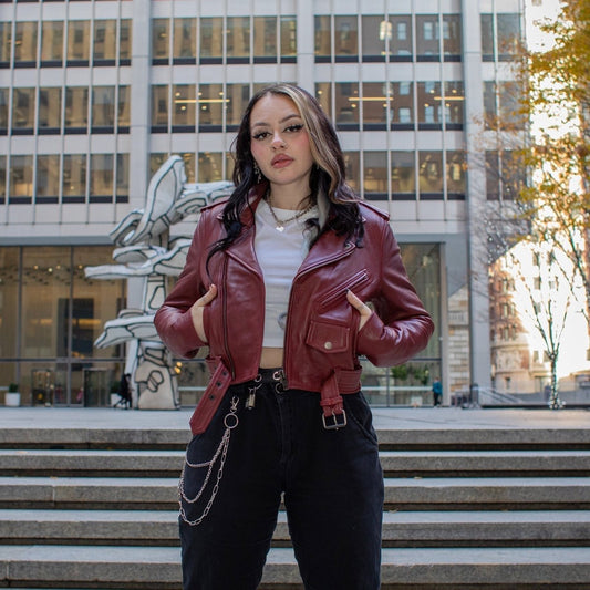 Katy - Women's Leather Jacket - BHBR - Vox Leather