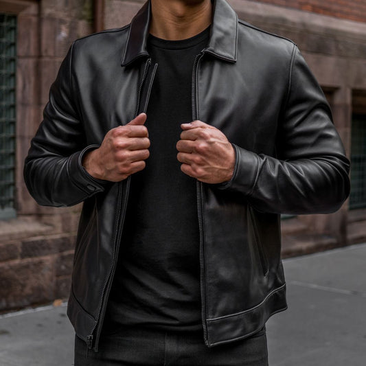 Keanu Jacket | Black - Rare Leather