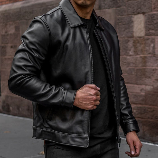 Keanu Jacket | Black - Vox Leather