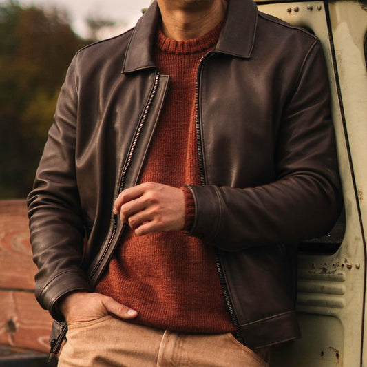 Keanu Jacket | Old English - Vox Leather