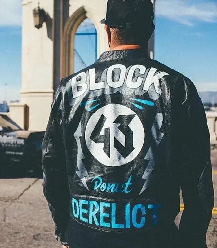 Ken Block Leather Jacket - Rare Leather