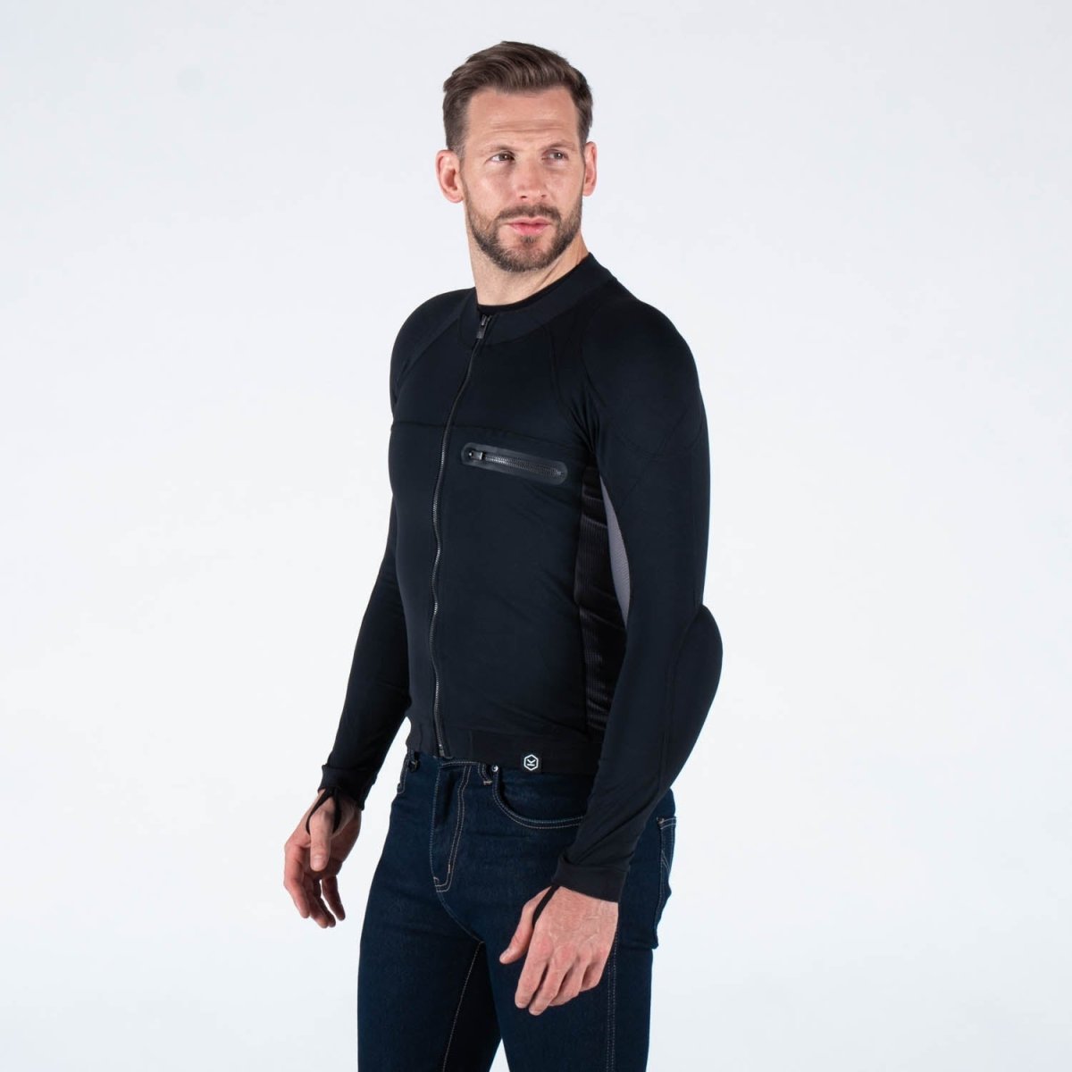 Knox Mens Armoured Motorcycle Action Shirt - Vox Leather