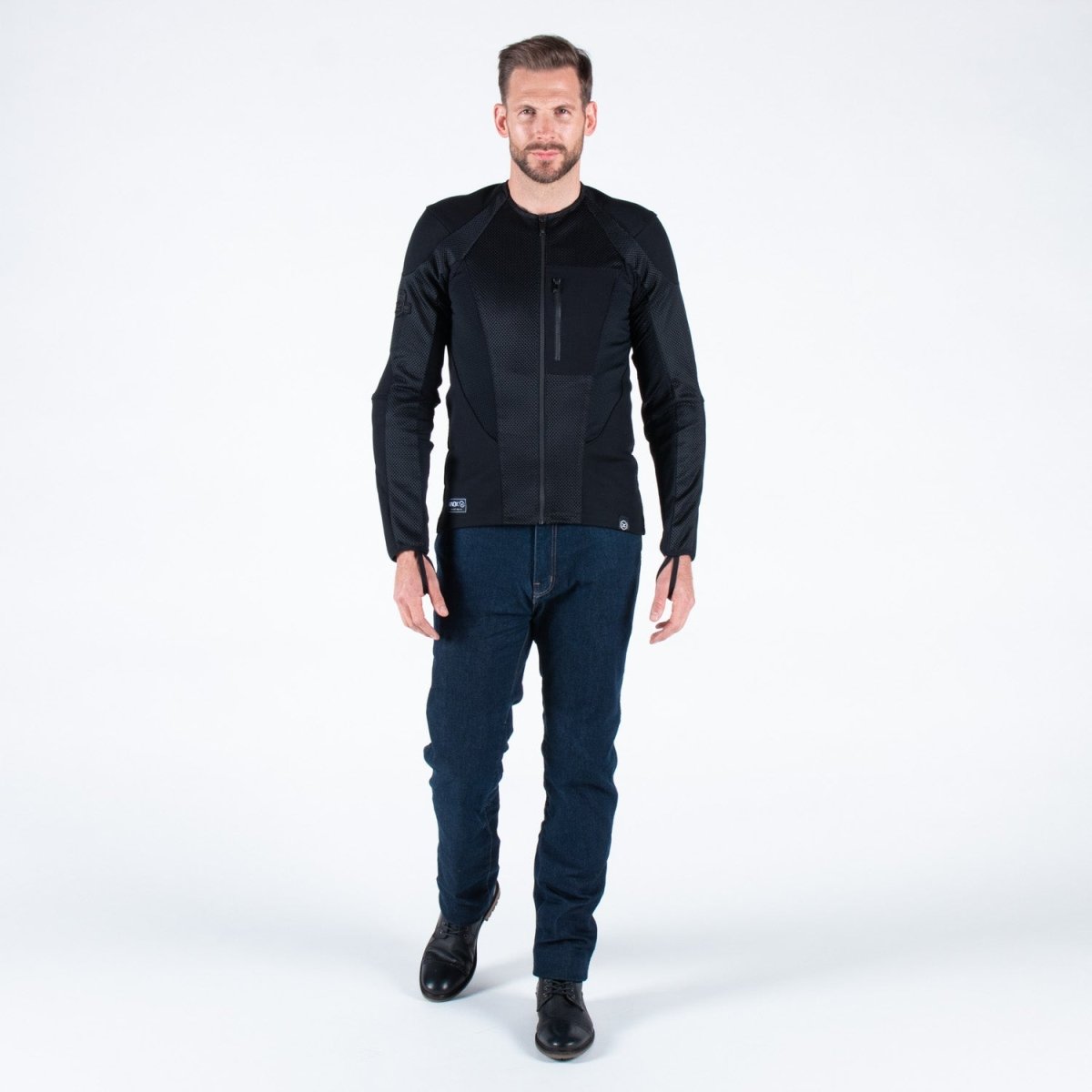 Knox Mens Armoured Urbane Pro Motorcycle Jacket - Vox Leather