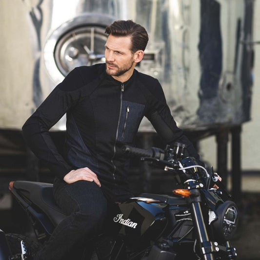 Knox Mens Armoured Urbane Pro Motorcycle Jacket - Vox Leather