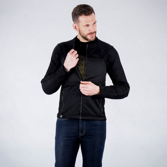 Knox Zephyr Armoured Motorcycle Summer Jacket - Vox Leather