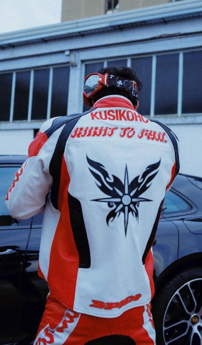 Kusikohc Leather Vintage Racing Jacket - Vox Leather