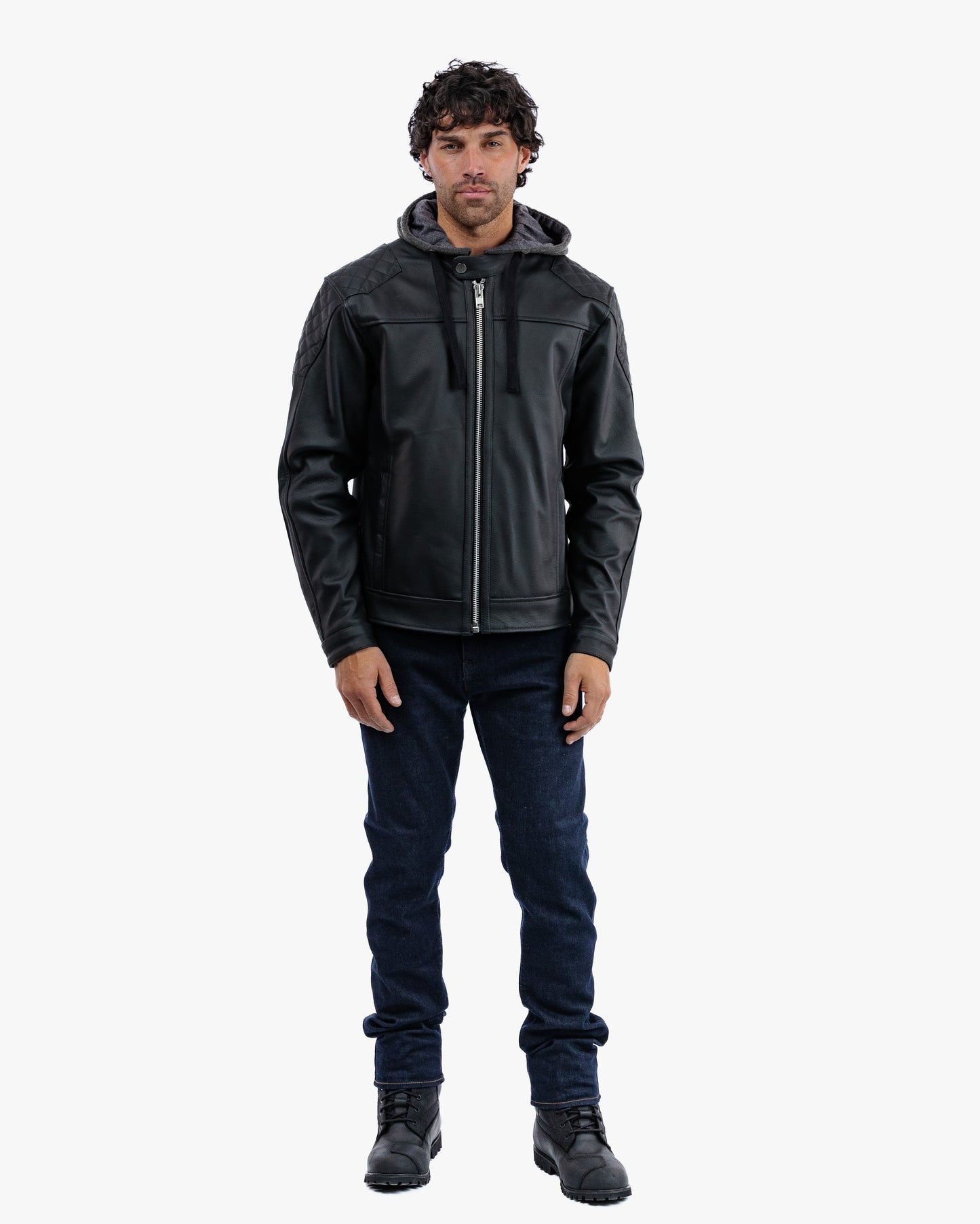 Lambert Rev.2 Leather Motorcycle Jacket