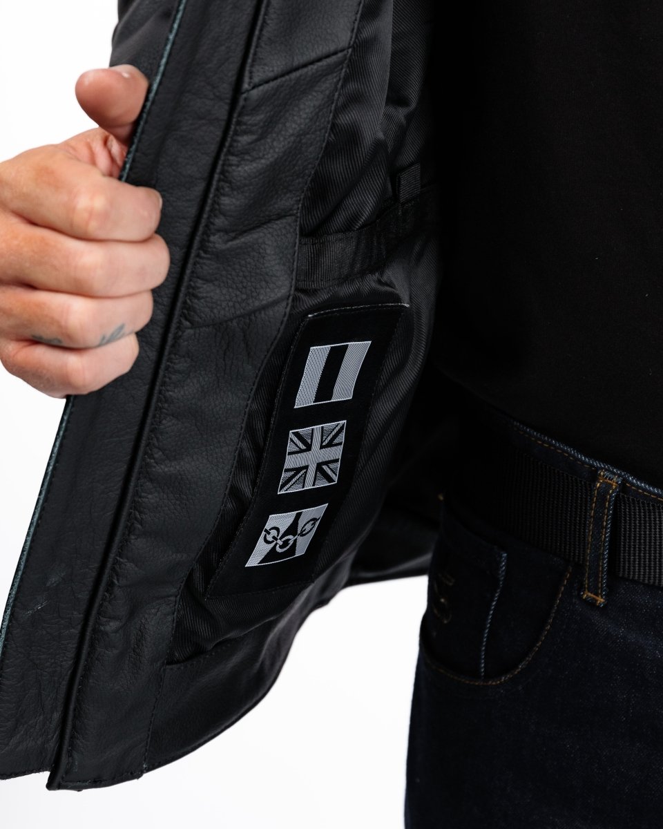Lambert Rev.2 Leather Motorcycle Jacket - Vox Leather