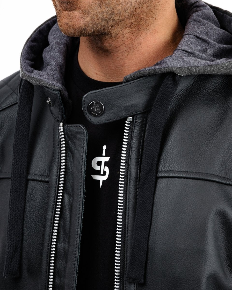 Lambert Rev.2 Leather Motorcycle Jacket - Vox Leather