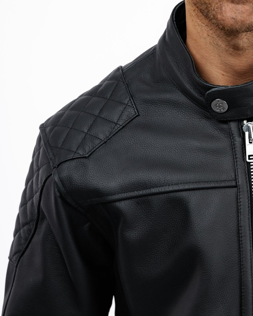 Lambert Rev.2 Leather Motorcycle Jacket - Vox Leather