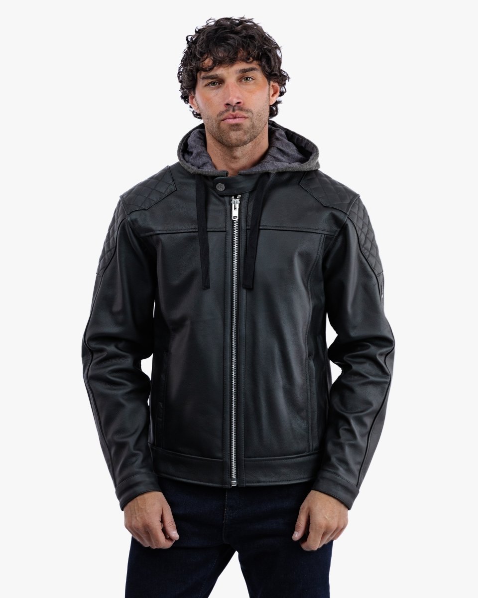Lambert Rev.2 Leather Motorcycle Jacket - Vox Leather